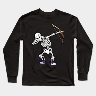 Archery Skeleton Long Sleeve T-Shirt